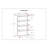 Erina Etagere Bookcase-542168816