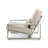 La Plata Outdoor And Indoor Aluminum Lounge Chair, Frame With Cushion, Set Of 2-150223487