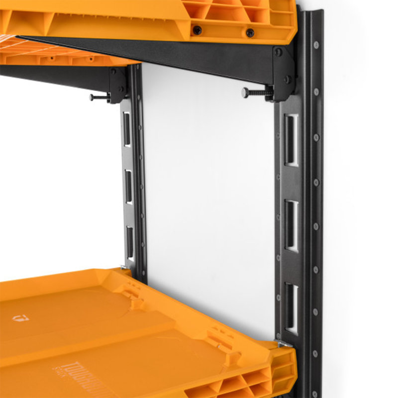  StackTech 2-Shelf System, Wall Mounted Tool Storage Organizer Shelves