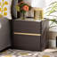 48cm W Manufactured Wood Bedside Table