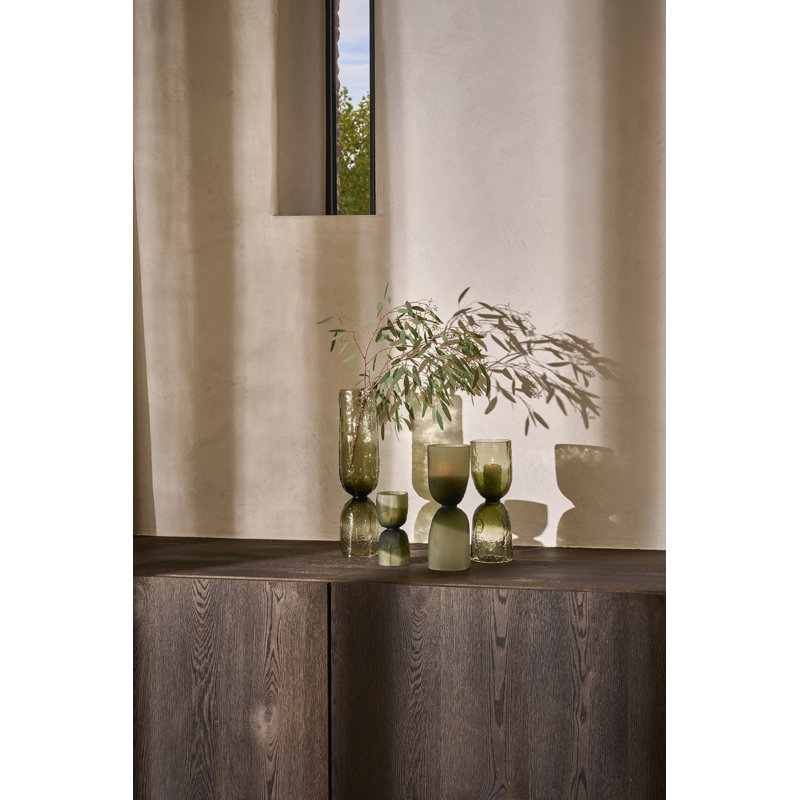 Vase en verre Alexes, H 7,08 po x l 3,54 po x P 3,24 po