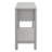 Emmeline 3-Drawer Scalloped Console Table In White-106714587