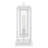Republic Thendara Seeded Pier Mount Light