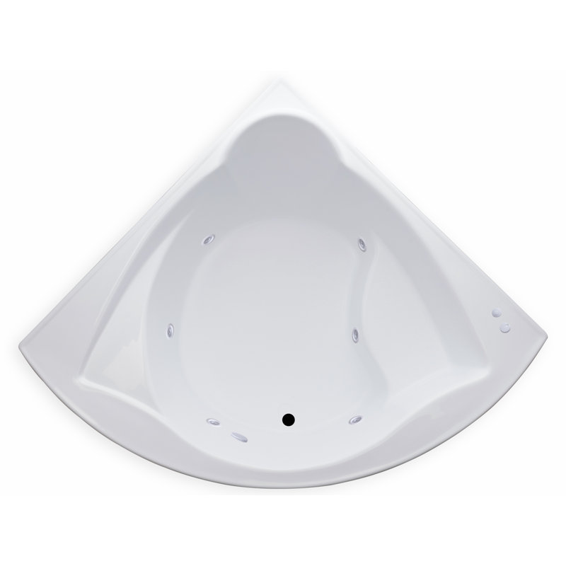 60'' x 60'' Whirlpool Acrylic Bathtub