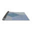 Tapis bleu/gris à motifs-757616413