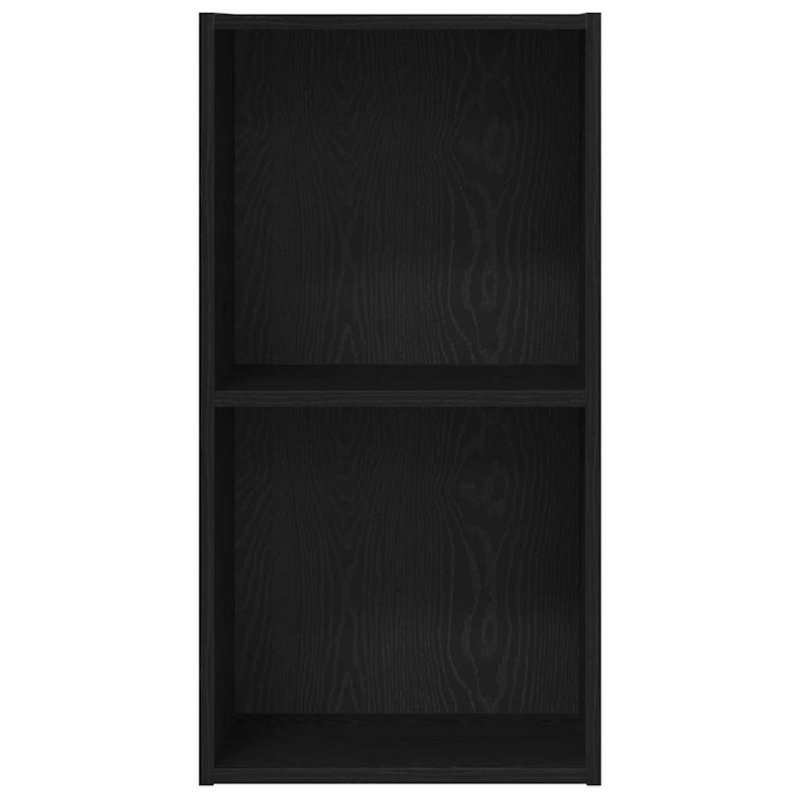 Bookcase Storage Rack Book Cabinet Bookshelf Cupboard Engineered Wood, (2 Shelves) 77cm H x 40cm W x 30cm D