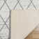 Moorebank Parcie Casual Modern Geometric Diamond Lattice Gray Ivory Flatweave Indoor/Outdoor Area Rug
