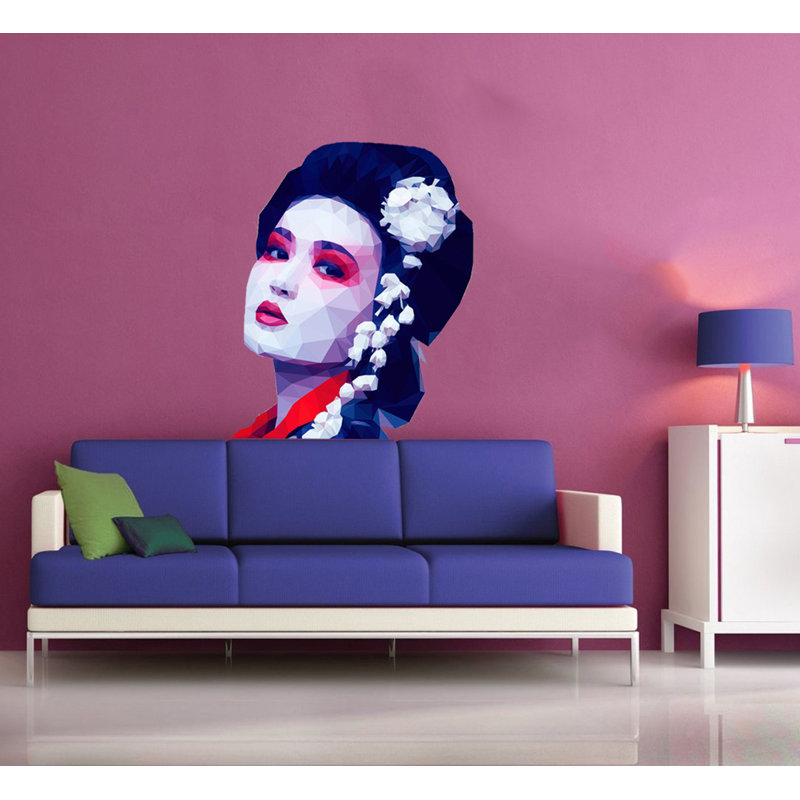 Adhésif décoratif Geisha, H 46 po x l 46 po