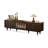 Retro Nut-Brown Solid Wood TV Stands-1912774910