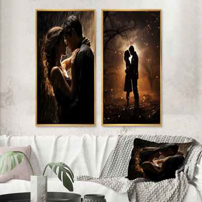 " Wedding Couple Celestial Union " 2 - Pieces