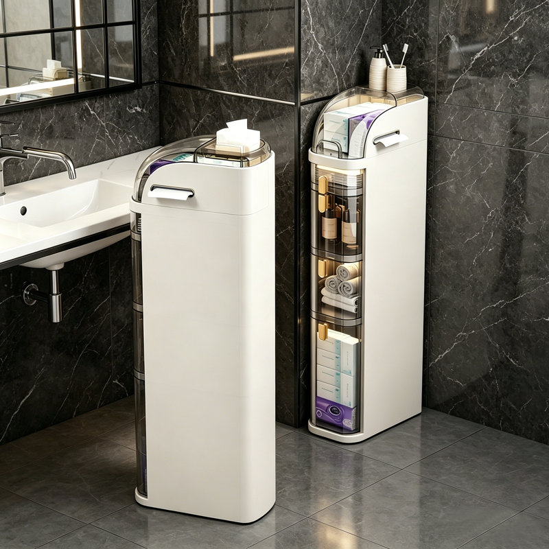 Armoire de rangement pour salle de bain, aucun assemblage requis