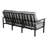 Holland Cushioned Sofa w/Three Accent Pillows