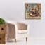 «Coffee Brew Sign I» par Paul Brent, art mural sur toile, 26 po x 26 po-101649571
