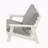 HIPS All-Weather Outdoor Single Sofa With Cushion