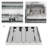 6PCs 19.5" Range Hood Filter Stainless Steel