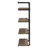 Shannock 46'' H Stainless Steel Floating Bookcase-368225511-294782419
