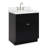 Hamlet 31 " W Freestanding Standard Free Standing 1 Single Vanity Bathroom Vanity With White Quartz Top-138333903-94350884