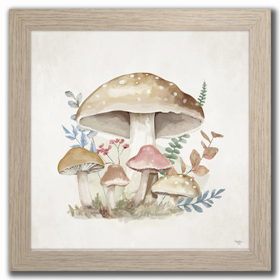 "Mushroom Haven I", art mural encadré