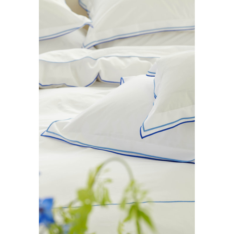 Marlow Home Co. Audryana 100% Cotton Pillow Case, Green
