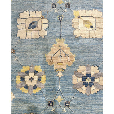 Alys: The Modern Oushak One-of-a-Kind 12'2" X 15'2" Hand Knotted Area Rug