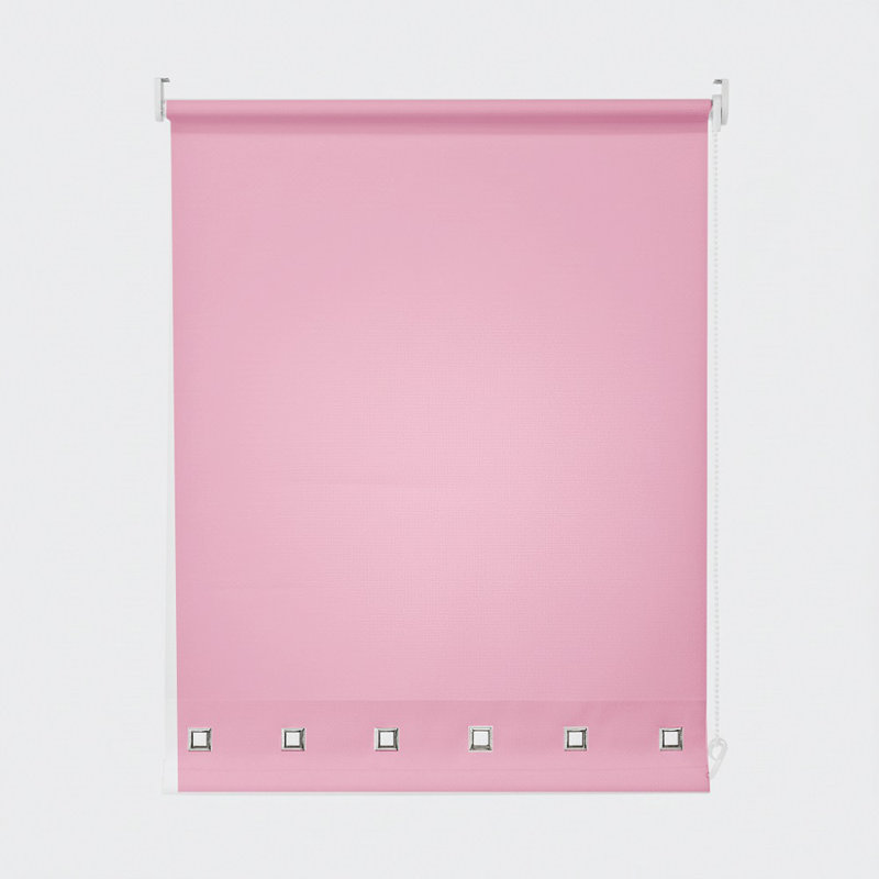 Semi Sheer, 210 cm L x 240 cm W, Pink