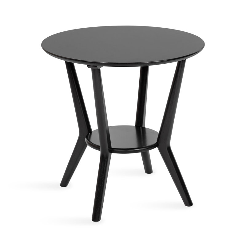 Leanni Solid Wood End Table