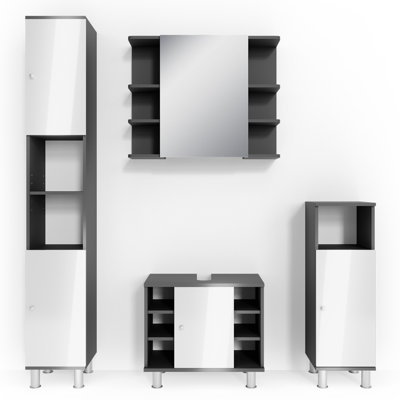 Villareal Bathroom Storage Furniture Set