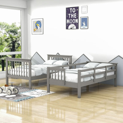 Abruscato Kids Twin Over Twin Bunk Bed