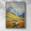 ANIMALS Series CECXII, reproduction encadrée - bois massif-326239526