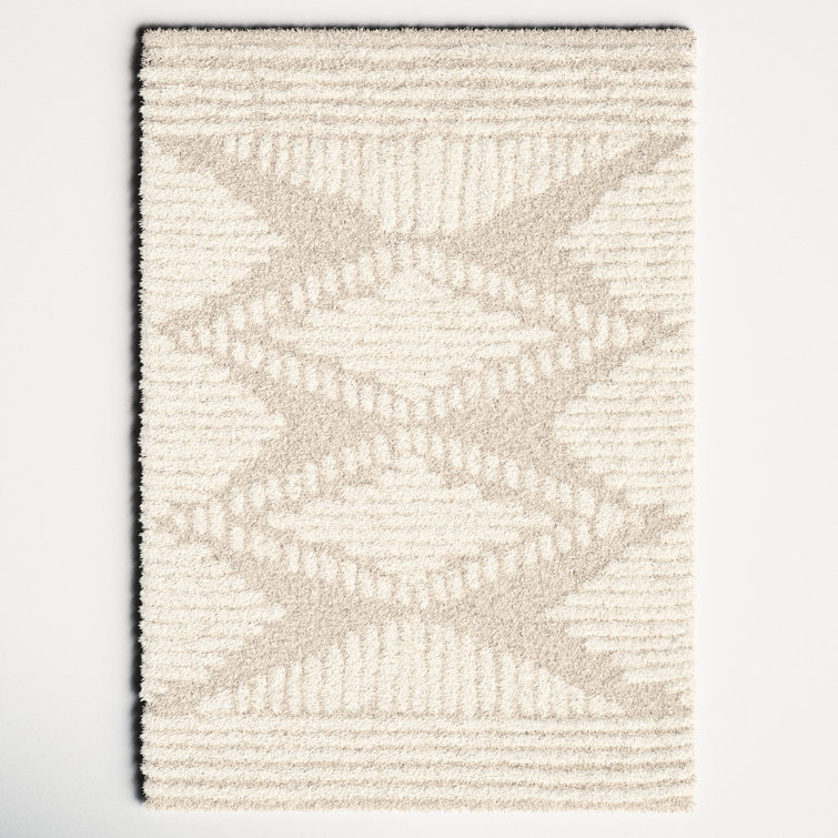 Hepfer Machine Woven Polyester Shag Rug