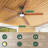 Kenlay 72'' Ceiling Fan with LED Lights