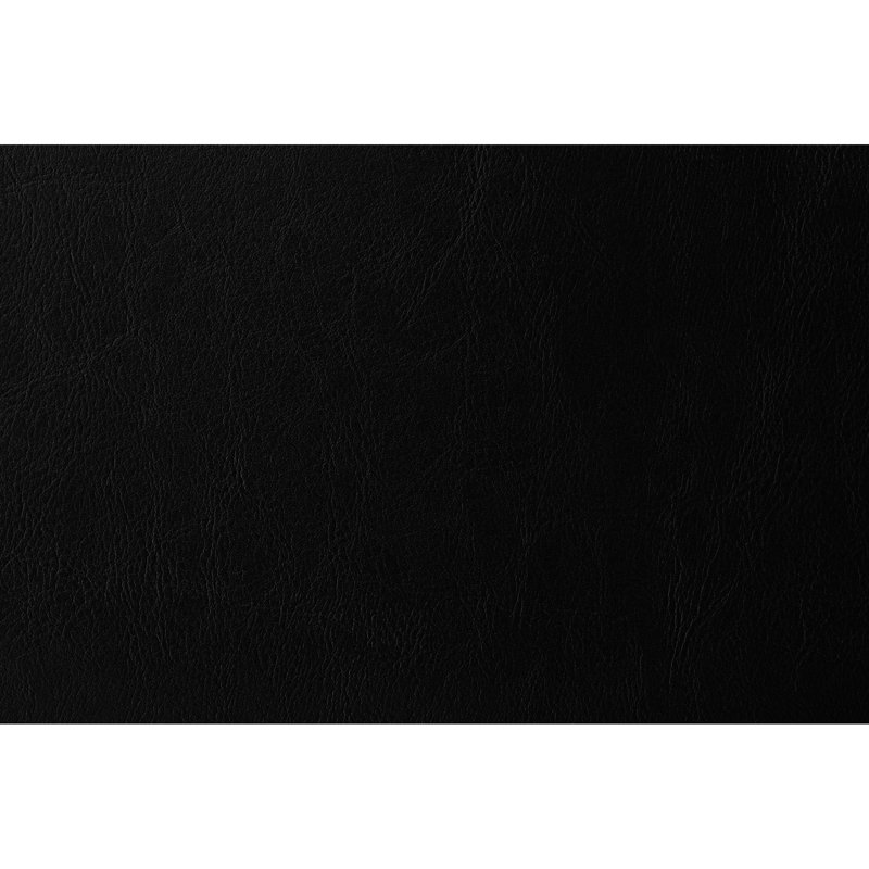 Fauteuil contemporain noir rembourré et assorti, ressort en S, sangle, quincaillerie, convient pour créer une nappe ouatée en fibres, mousse, ajoute un attrait visuel à la pièce