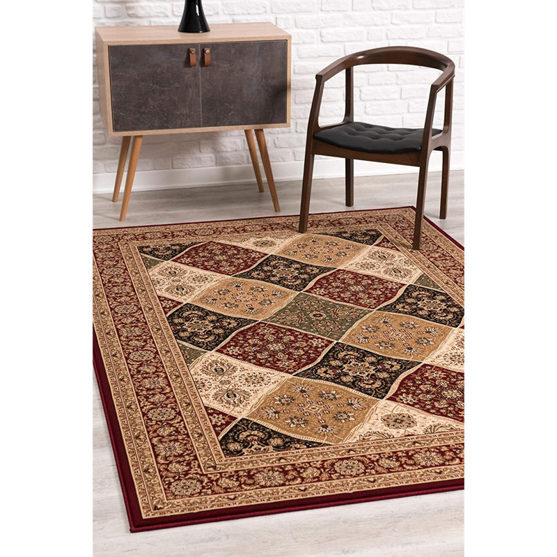 Oriental Indoor Rug, Rectangle 7' x 9'