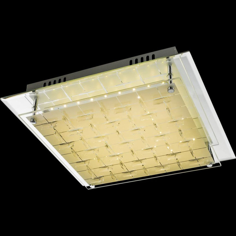 Rozanne Glass LED Flush Mount
