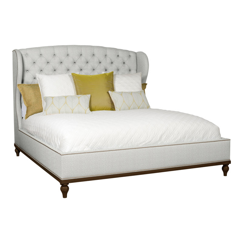 Emma King Bed, Havana, Callaloo Cotton, Yes