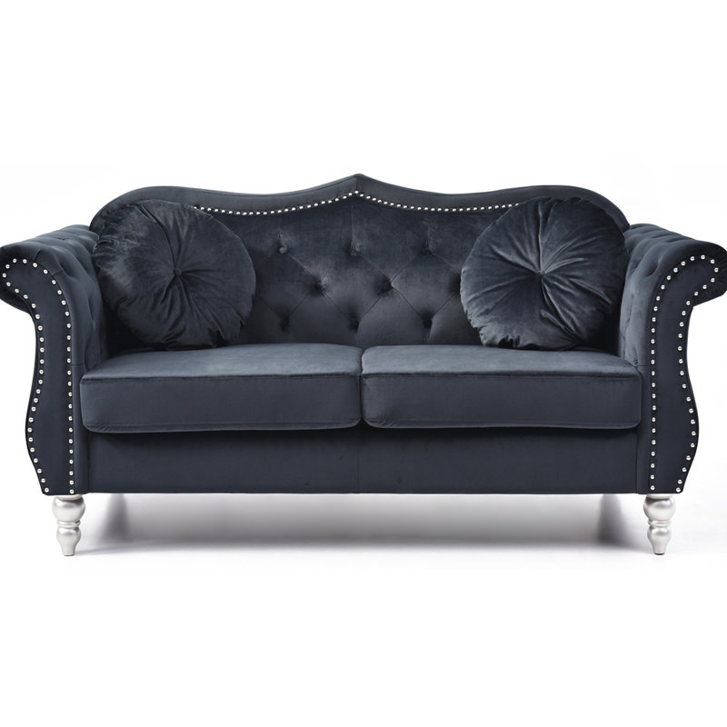 Causeuse Cozy, Noir