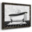 Modern Bath II, reproduction d'art sur toile-96288208-96288209