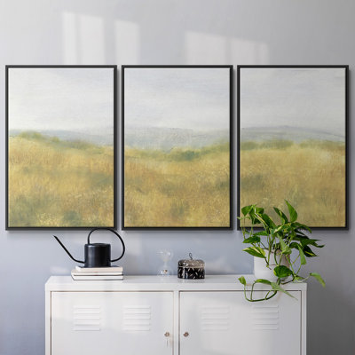 Wheat Fields I - Toile encadrée multi-pièces
