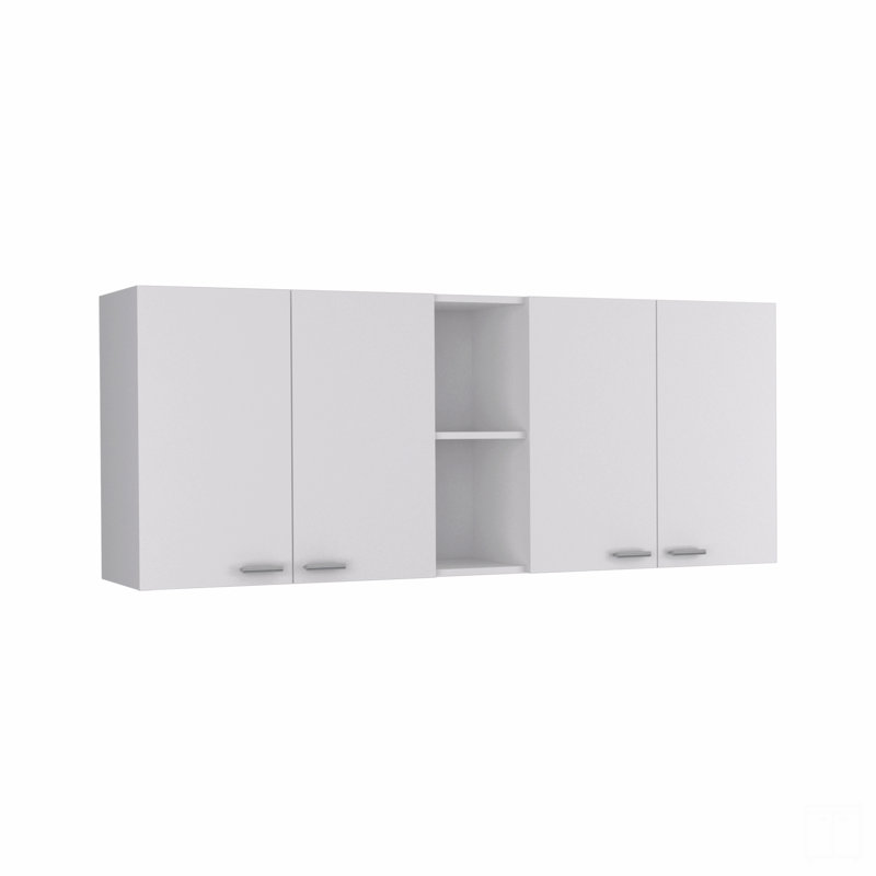 Wall Cabinet Ontario, Double Door, White