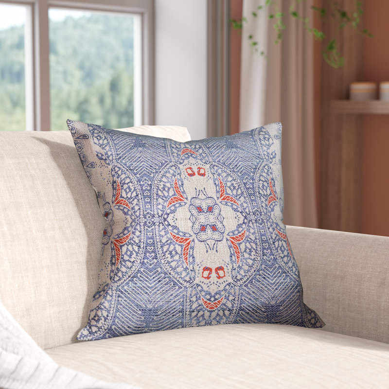  Square Pillow Cover & Insert, 18" H x 18" W x 5" D