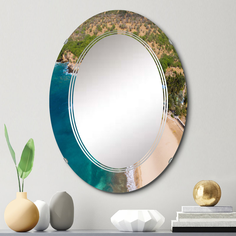 Miroir de salle de bain sans cadre, 30 po x 20 po