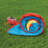 Banzai Hydro Blast Kids Inflatable Backyard Waterpark Activity Pool Play Center