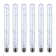 6 Watt LED - Flex Gray Straight Filament - T9 - Medium Base - 2700K CCT - Clear - 120 Volt
