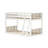 Brubaker Kids Twin Over Twin Bunk Bed-1249976171