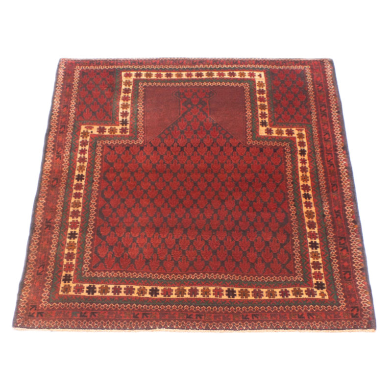 Teimani Red Rug 3'5" x 5'0"