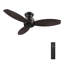 Ventilateur de plafond encastré à moteur 48 "avec télécommande et 48 lumières à courant continu-710187762