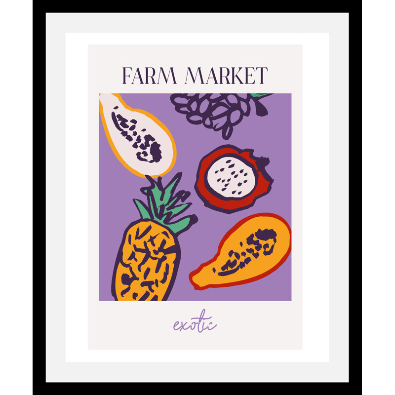 Exotic - Single Picture Frame Print, 70cm H x 50cm W