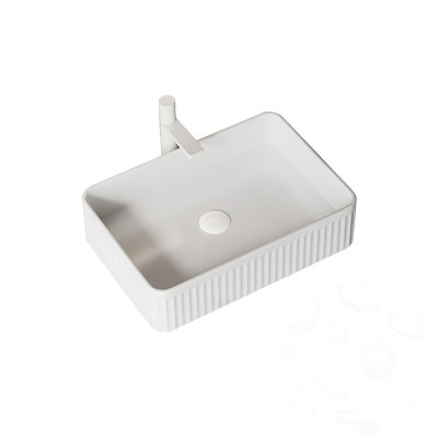 Rectangular Ceramic Bathroom Sink