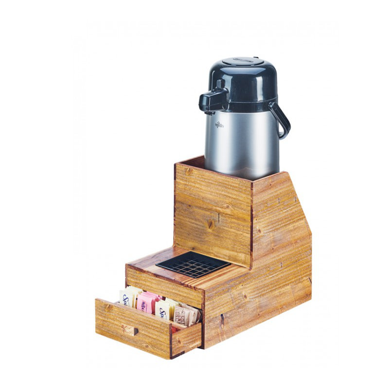 Cal-Mil Airpot Stand with Drawer