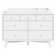 Palma 7-Drawer Assembled Double Dresser